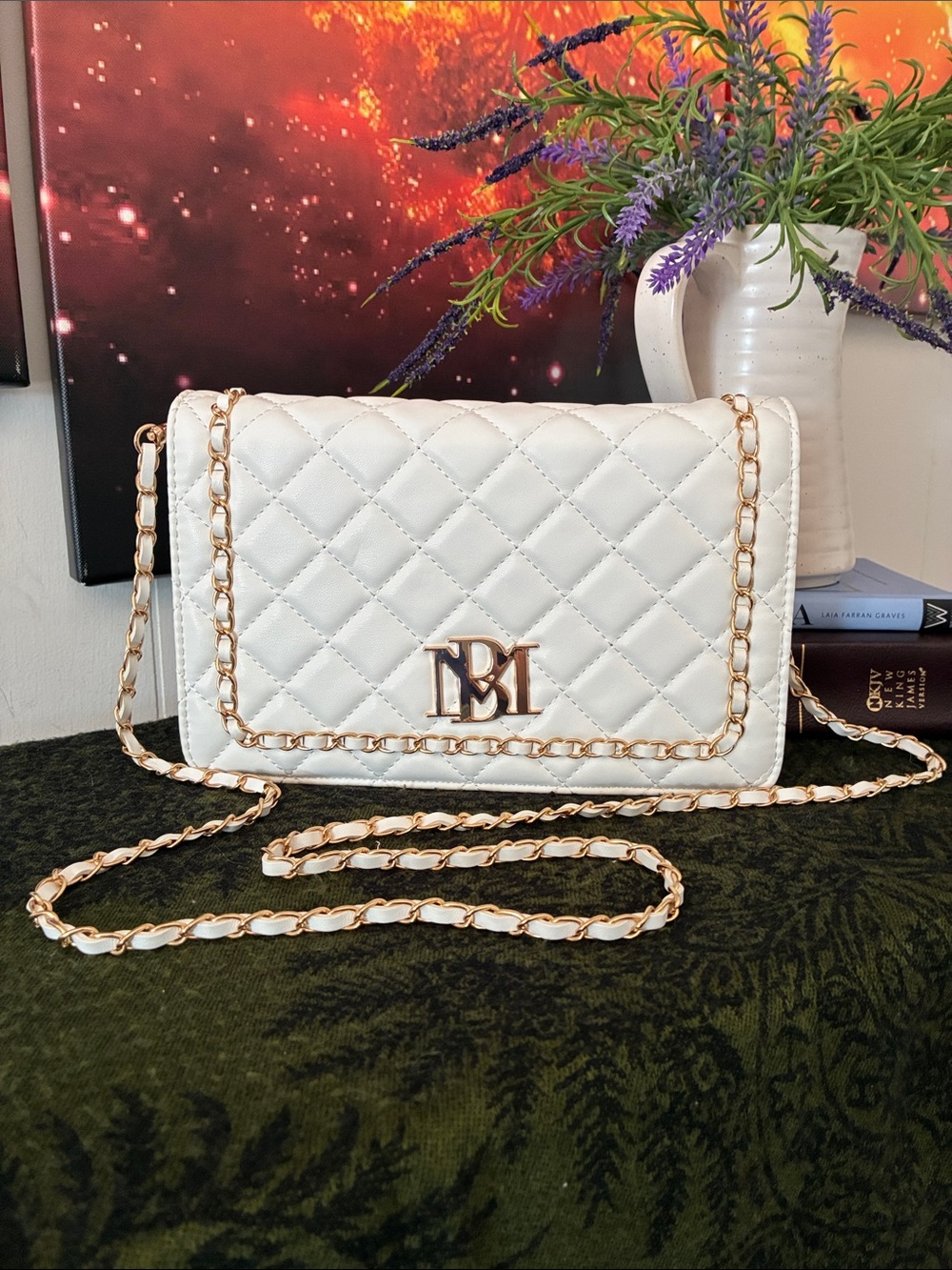 Badgley Mischka Quilted Crossbody